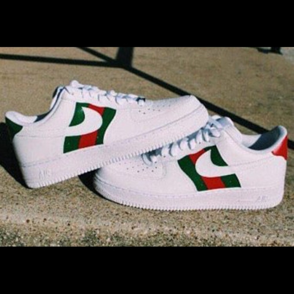 Custom painted Nike Air Force one - Picture 4 of 4